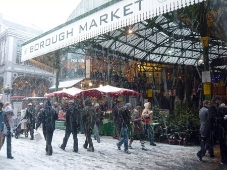 Borough Market in Winter